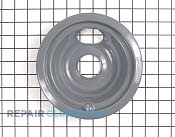 6 Inch Burner Drip Bowl - Part # 770171 Mfg Part # WB31T10012