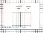 Dispenser Overlay - Part # 432110 Mfg Part # 2002880