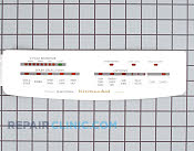 Overlay - Part # 747518 Mfg Part # 9743376