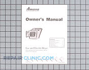 Manuals, Care Guides & Literature - Part # 915707 Mfg Part # 40124301