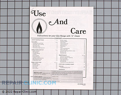 Owner's Manual 8112P066-60 Main Product View