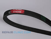 Belt: V-Belt - Part # 1668622 Mfg Part # 174368
