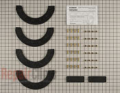 Auger Blade Kit-Rubber - Part # 1668935 Mfg Part # 1687312SM