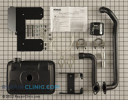 Muffler, Kohler Engines Genuine OEM  24 786 20-S