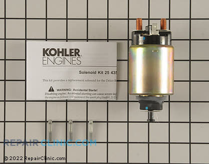 Starter Solenoid, Kohler Engines Genuine OEM  25 435 06-S