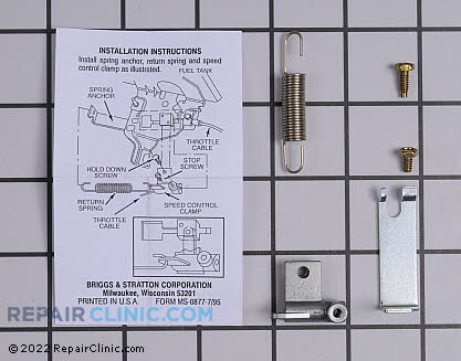 Throttle Control Bracket, Briggs & Stratton Genuine OEM  692316
