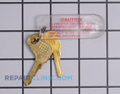 Door Lock - Part # 1223359 Mfg Part # RF-3898-02