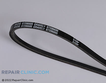Belt: V-Belt 07206600 Main Product View
