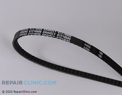 Belt: V-Belt 07210600 Main Product View