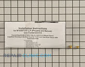 Conversion Kit - Part # 1795926 Mfg Part # W10307153