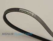 Drive Belt - Part # 2038 Mfg Part # 5300063510