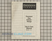 Owner's Manual - Part # 621068 Mfg Part # 5303210894
