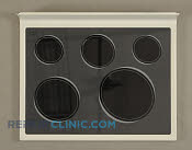Glass Main Top - Part # 1472523 Mfg Part # W10223233
