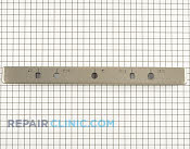 Control  Panel - Part # 1513317 Mfg Part # 316249044