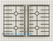 Burner Grate - Part # 1551799 Mfg Part # W10233577