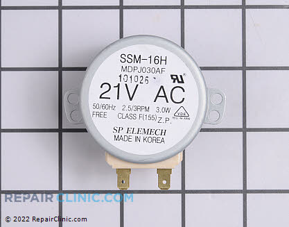 Turntable Motor WB26X10038 Main Product View