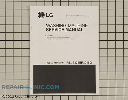 Repair Manual 3828ER3048Q Main Product View