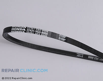 Belt: V-Belt 22431-VG3-B00 Main Product View