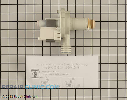 Drain Pump WD26X10048 Main Product View