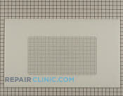 Oven Door Glass - Part # 500082 Mfg Part # 318041102