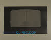 Oven Door Glass WB57K10109 Alternate Product View