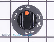 Control Knob - Part # 1230985 Mfg Part # Y0042656