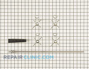 Shaft - Part # 1384614 Mfg Part # 479373
