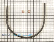 Inlet Hose - Part # 611868 Mfg Part # 5300807891