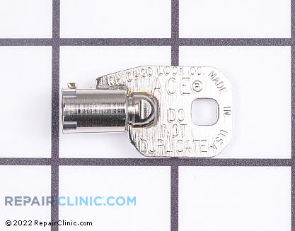 Door Key W10140858 Main Product View