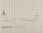 Water Line - Part # 1450405 Mfg Part # W10136146