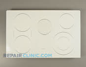 Glass Cooktop - Part # 1263742 Mfg Part # WB62T10529
