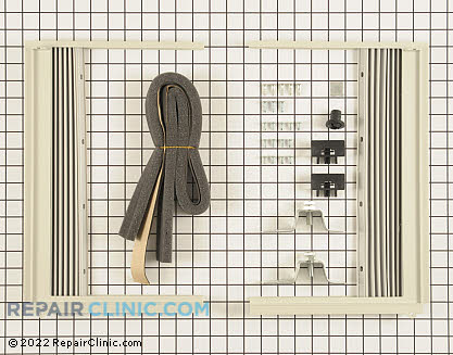 Window Side Curtain and Frame 3127A20074D Main Product View