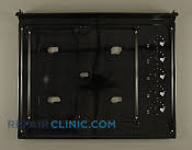 Metal Cooktop - Part # 1515162 Mfg Part # 2001X219-09
