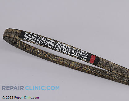 Belt: V-Belt, Ariens Genuine OEM  07216400