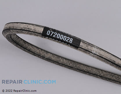 Belt: V-Belt 07200028 Main Product View