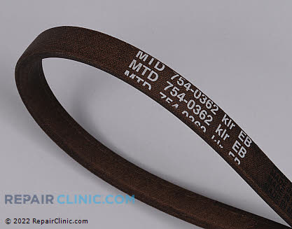 Belt: V-Belt 954-0362 Main Product View