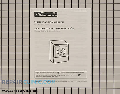 Owner's Manual 134906900       Main Product View