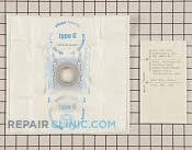 Vacuum Bag - Part # 1161553 Mfg Part # 462544
