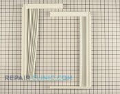 Window Side Curtain and Frame - Part # 1565659 Mfg Part # 5304476334