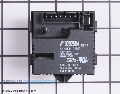 Pressure Switch W10292584 Main Product View