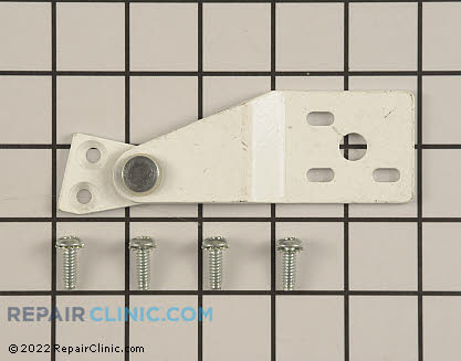 Top Hinge 242-1-WHT Main Product View
