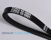 Belt: V-Belt - Part # 1606570 Mfg Part # 42-0884
