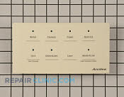 Touchpad and Control Panel - Part # 1266103 Mfg Part # WR55X10654