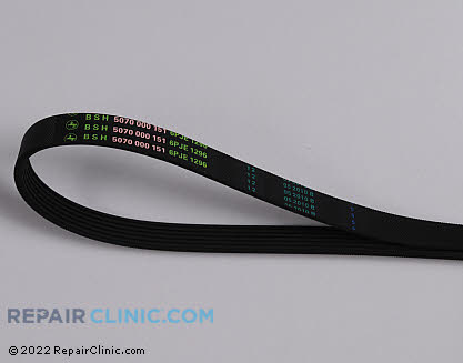 Drive Belt 00491680 Main Product View