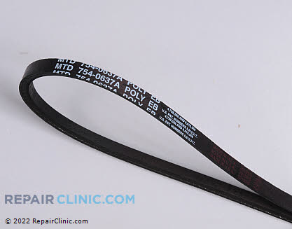 Belt: V-Belt 954-0637A Main Product View