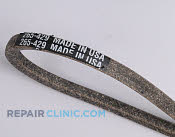 Belt: Drive - Part # 1603625 Mfg Part # 265429