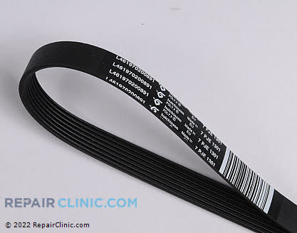 Drive Belt W10388414 Main Product View