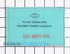 Pre Cleaner 399039          Alternate Product View