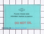 Pre Cleaner - Part # 1604523 Mfg Part # 399039