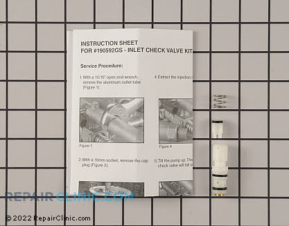 Check Valve 190592GS Main Product View
